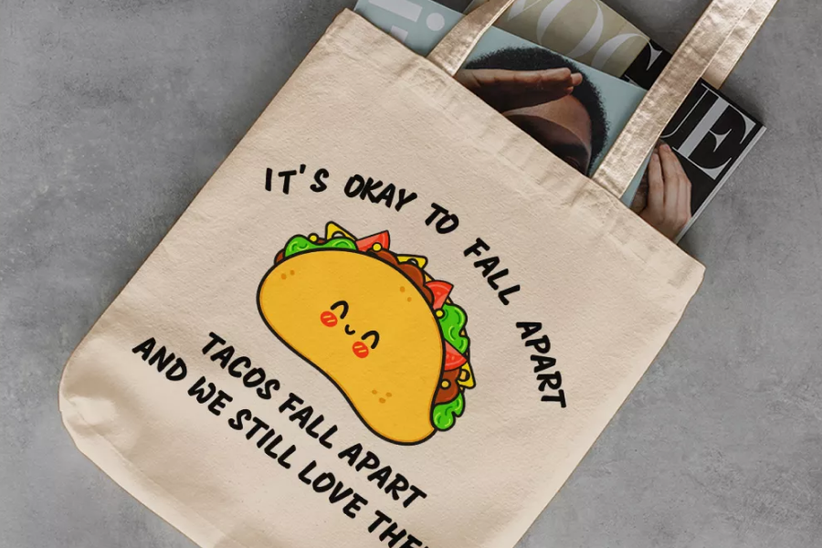 Reusable Grocery Tote Bag