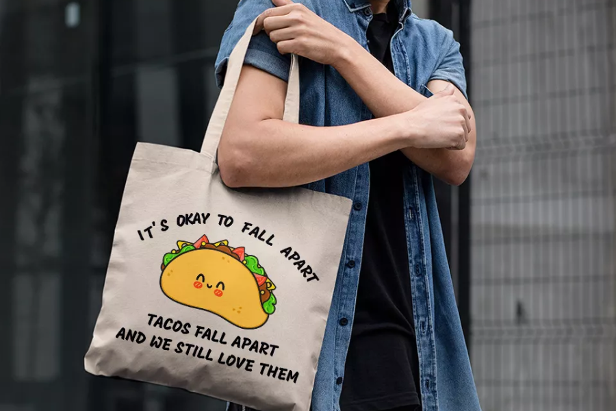 Reusable Grocery Tote Bag
